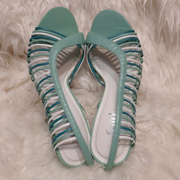 Faith Slip on strappy heels - Picture 3 of 9